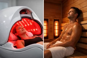 Photobiomodulation Versus Infrared Sauna